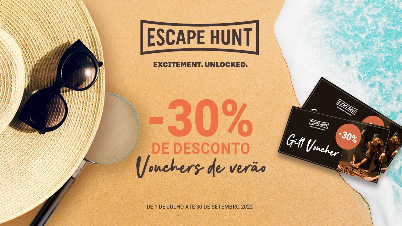 Campanha Verão EH - Escape Hunt 