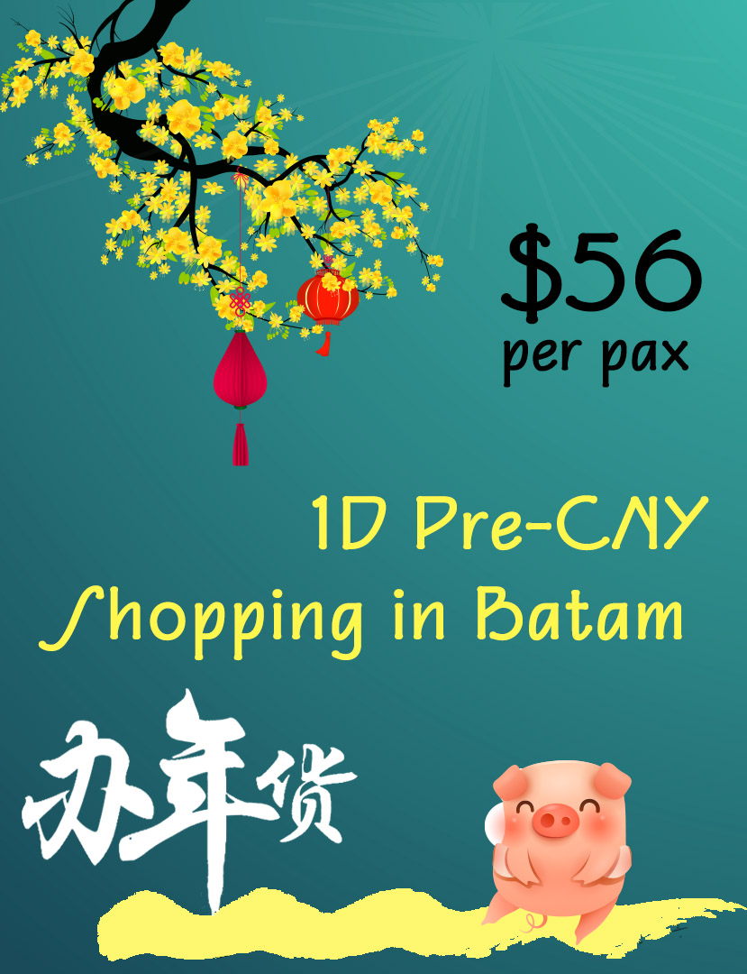 1 Day Batam Pre-CNY Shopping Tour