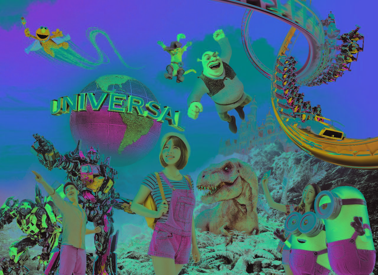 Universal Studio Singapore Tour