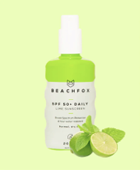 BEACHFOX Lime Sunscreen SPF 50+