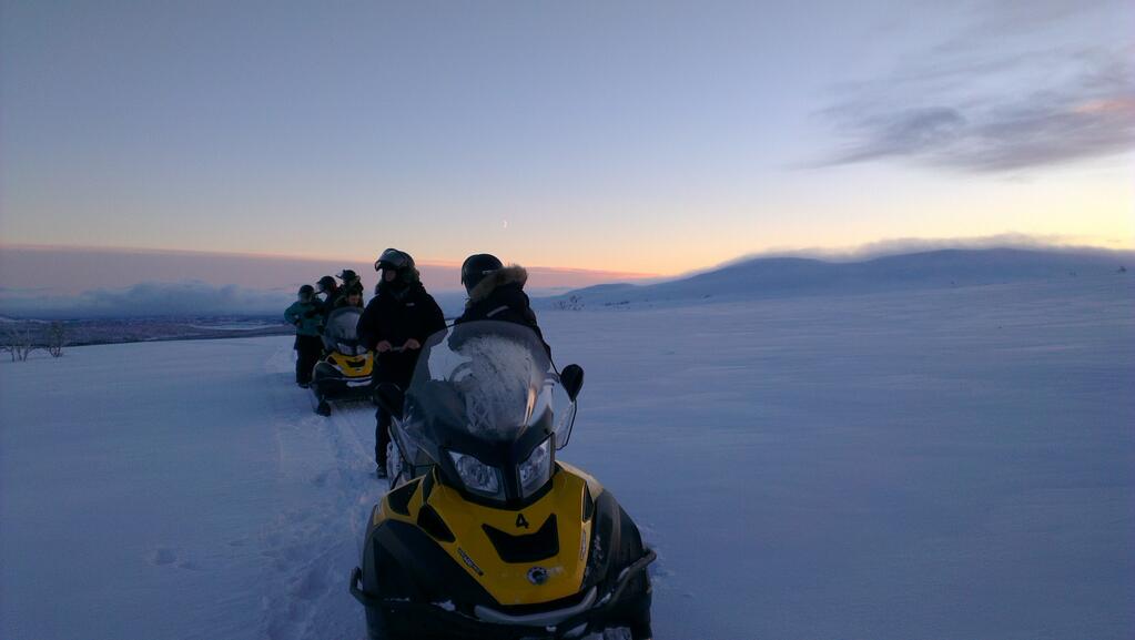 Snowmobile: Get away to the mountains