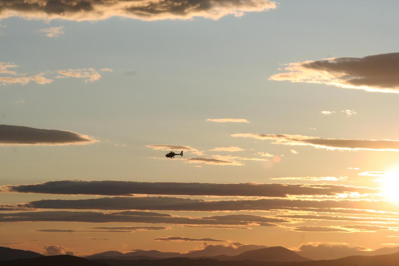 Arctic Summit Views in the Midnight Sun