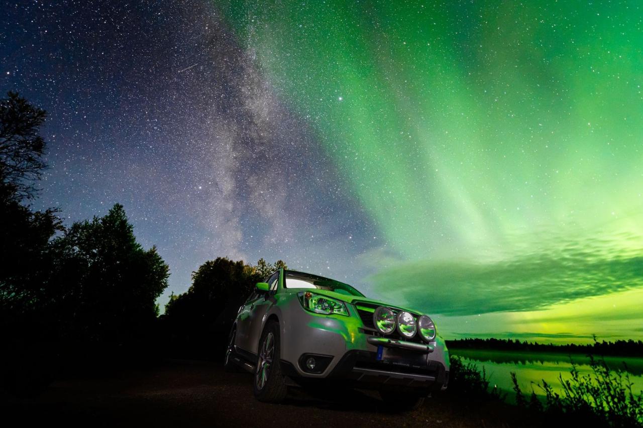 Aurora chase, Kiruna-Abisko