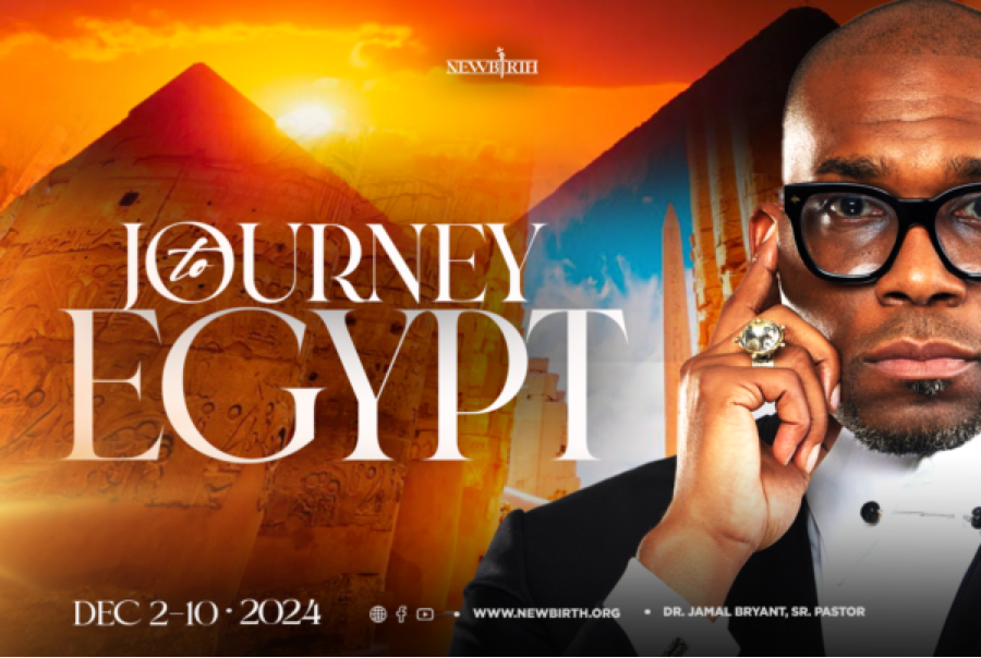 Dr. Jamal Bryant 9-Day Journey to Ancient Egypt December 2 - 10, 2024