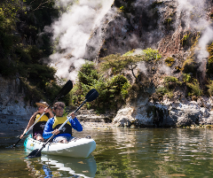 Waimangu  Valley Walk and Steaming Cliffs Kayak Tour - Educational Geography NZQA 91932 (1.1)