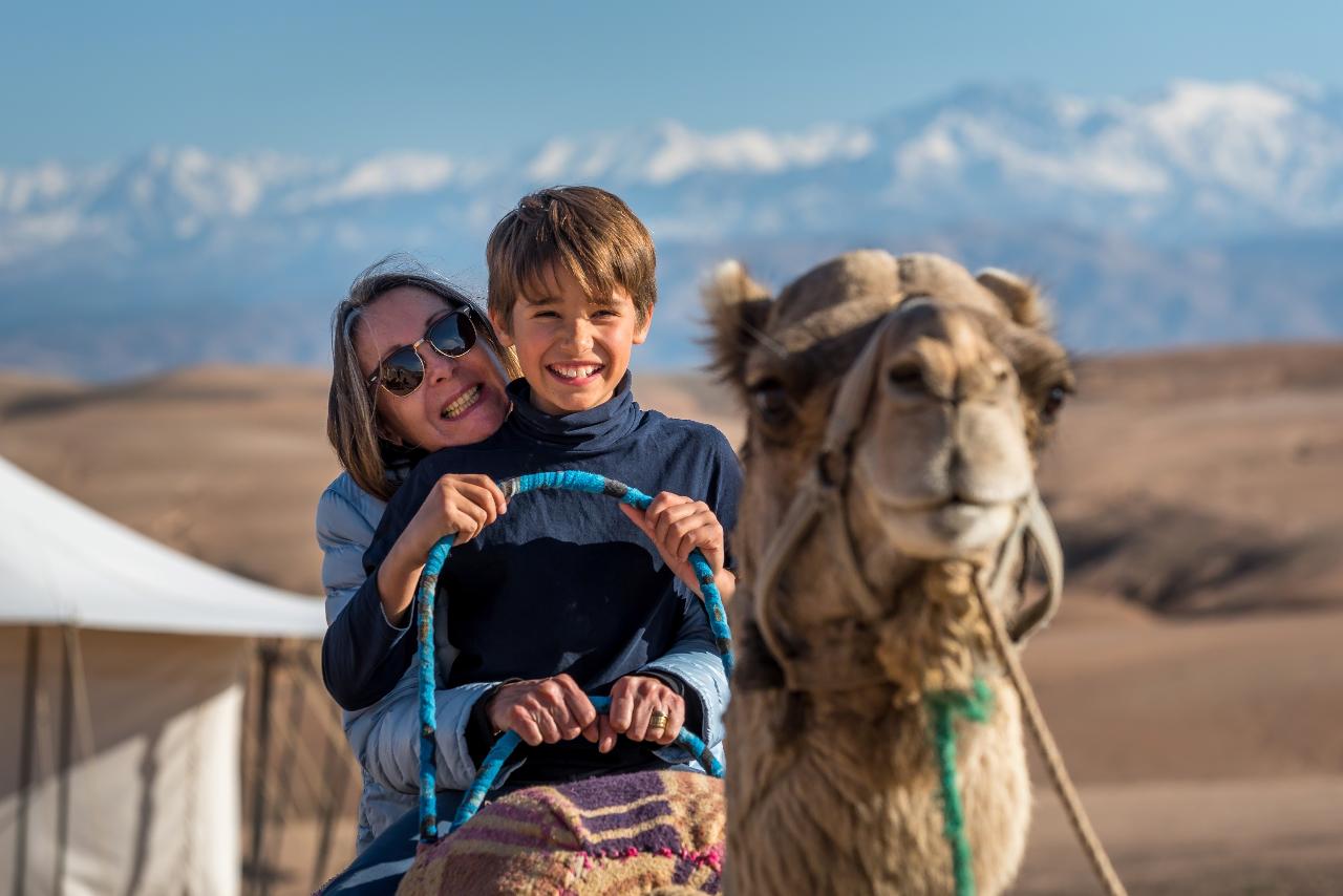 Oasis Camel Ride in Agafay * Balade en dromadaire à Agafay