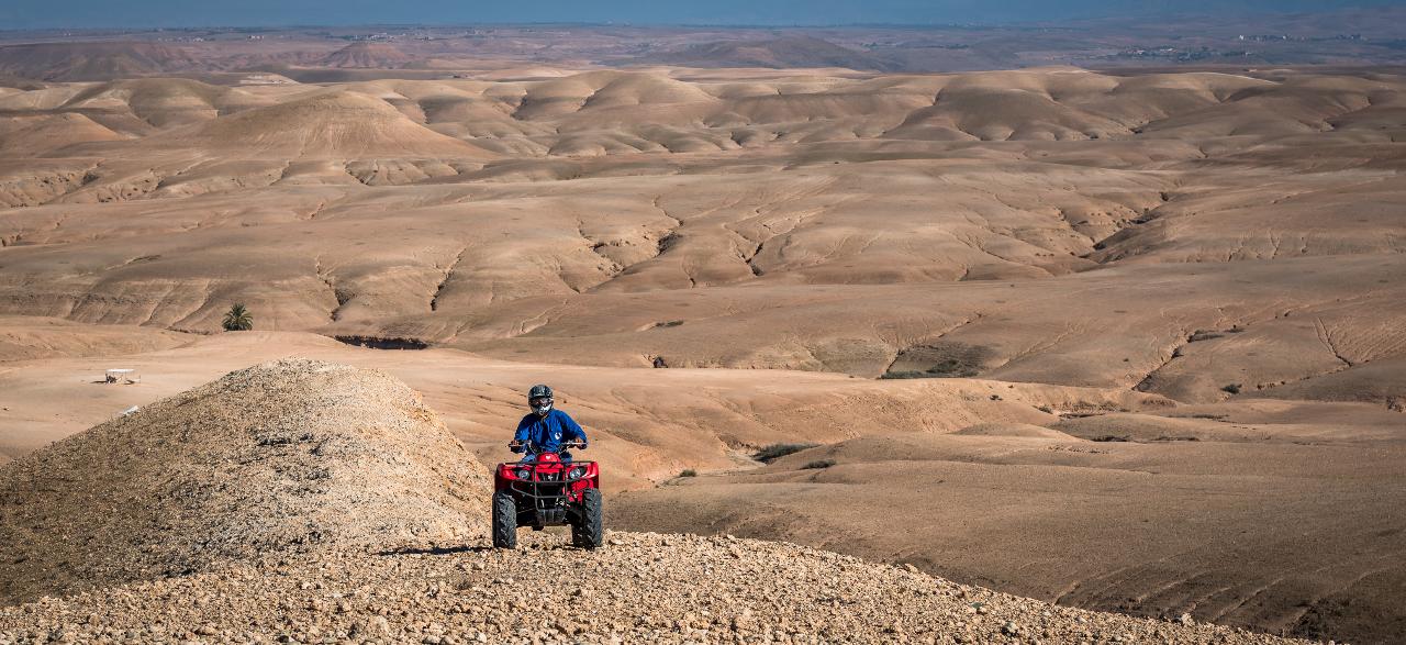 Quad Bike Circuit in the Desert with a night in a bivouac deluxe - 36 hours