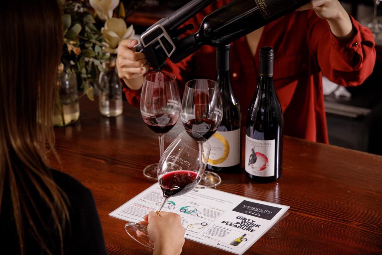 Wine Tasting at Anderson Hill