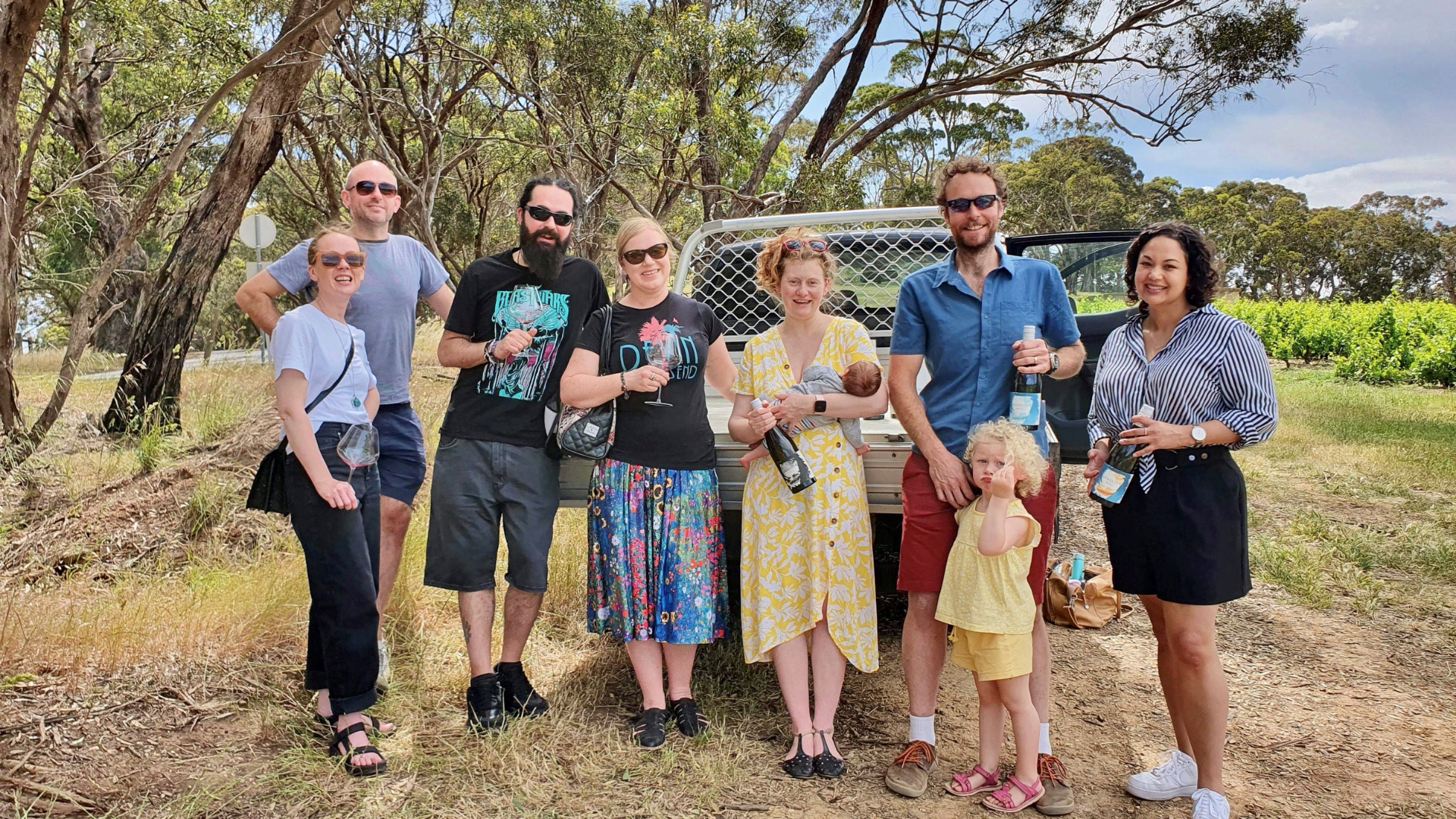 "Back of the Ute" Vineyard Wine Tasting
