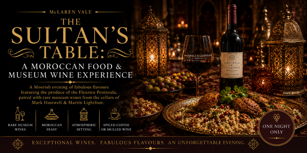 July 31 | The Sultan’s Table: Moroccan Feast & Museum Wine Experience
