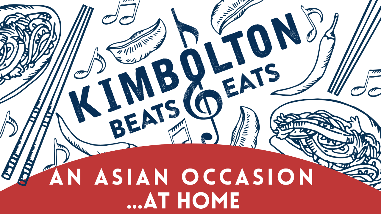Beats & Eats - An Asian Occasion...At Home