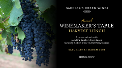 Winemaker's Table Harvest Lunch 11th March 2023 