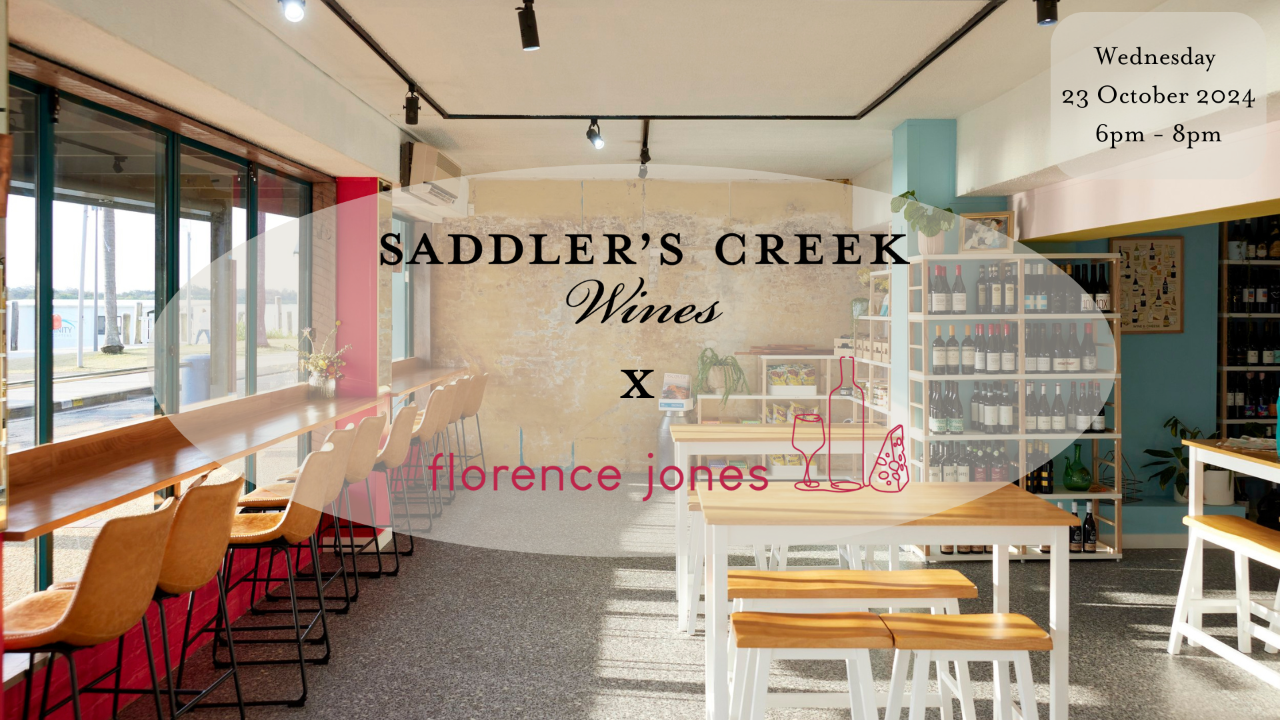 Wine & Cheese Pairing @ Florence Jones - Wednesday 23rd October 2024