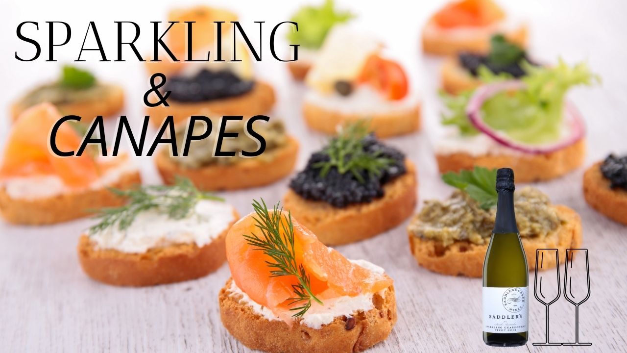 Sparkling & Canapes Masterclass - Sunday Nov 12 & Sunday Dec 10 