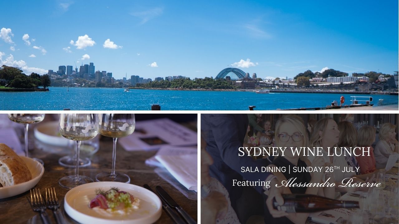 Sydney Wine Lunch at Sala Dining Pyrmont | Saddlers Creek Wines
