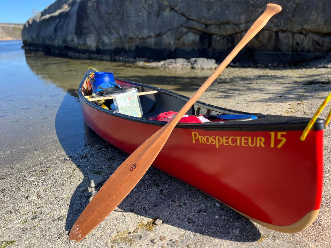 Coastal Canoeing Self guided trip 4 days/ Self guided tur 4 dagar i kanadensare.