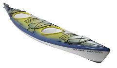 Hyra Tvåmans kajak i glasfiber för långa turer // Rent two person fiber kayak for expeditions