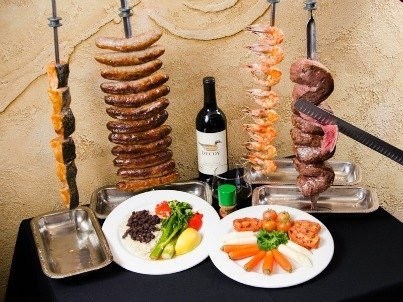 HIGH ROLLER BRAZILIAN DINNER PACKAGE