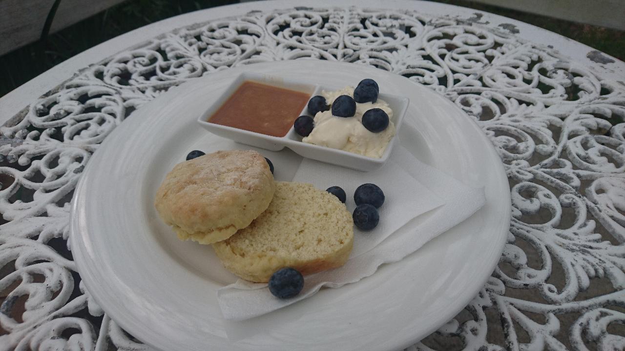 Scones - Saturday and Sunday.