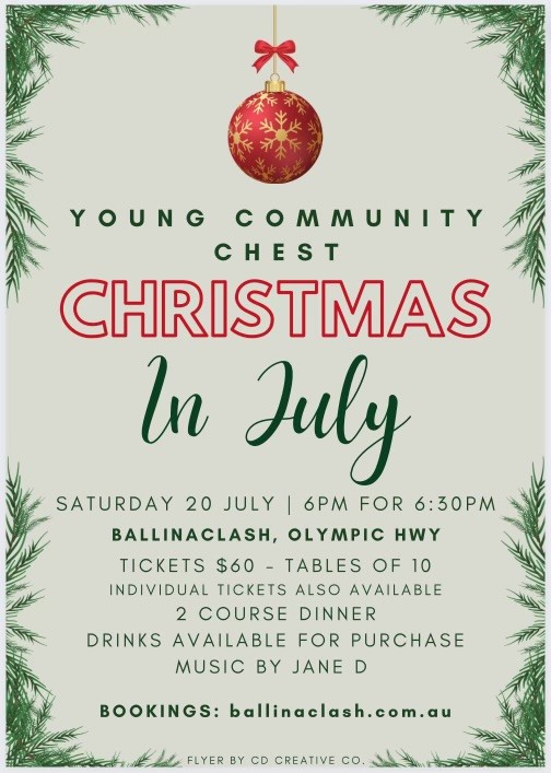 Young Community Chest Christmas In July