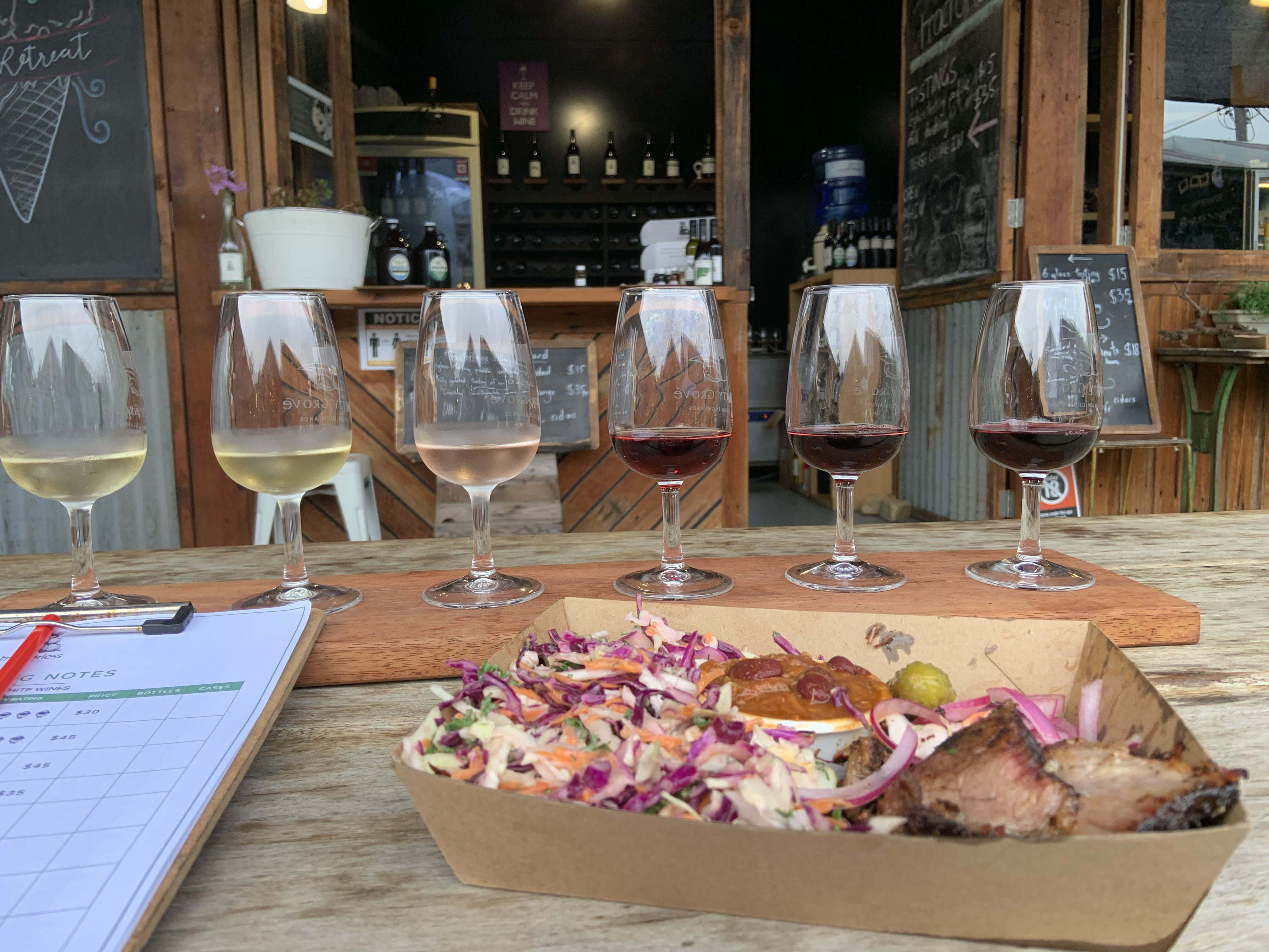 Black Sheep Smoked Meats x Tractorless Vineyard Sampler