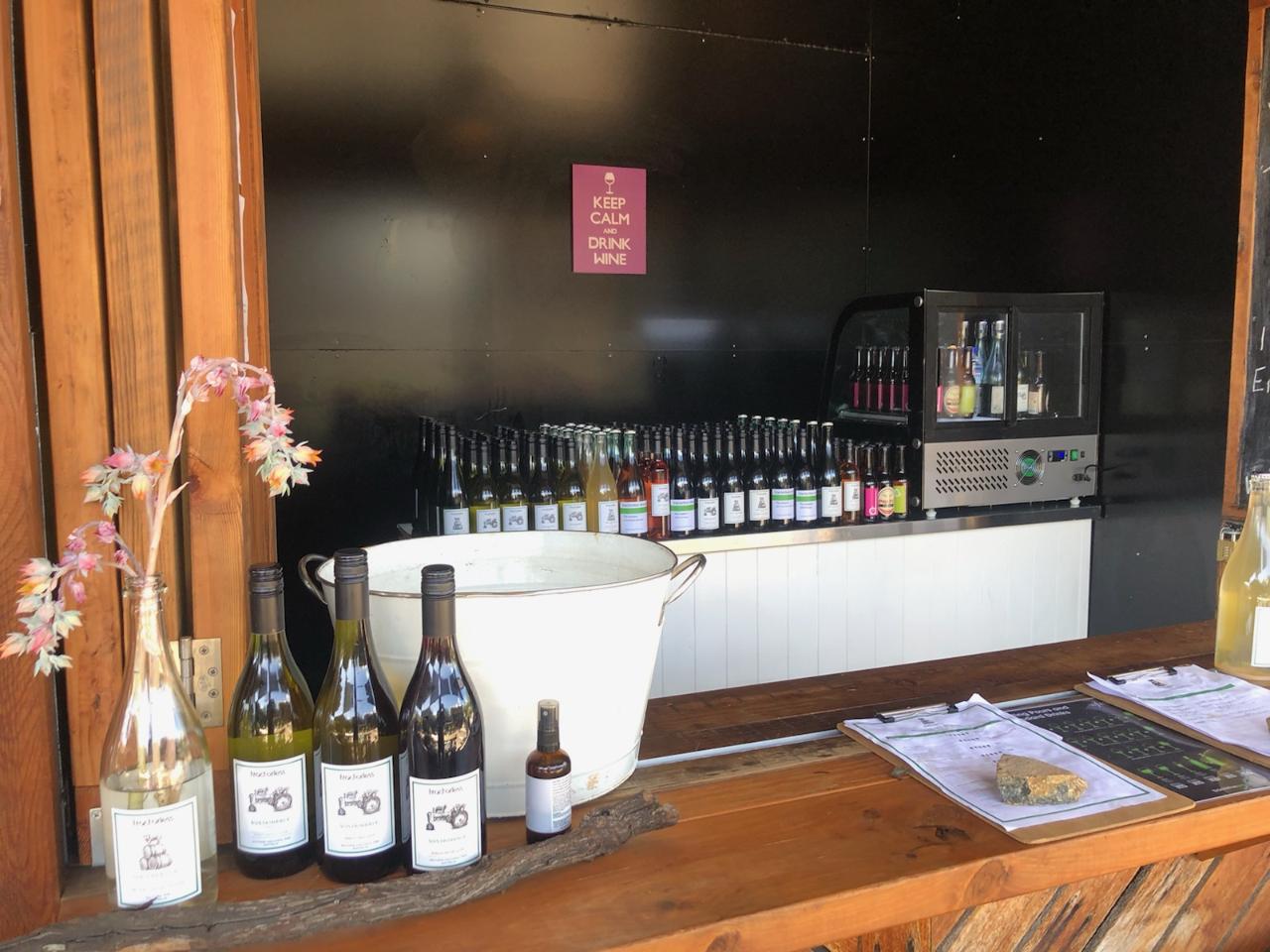 Six sample The Mill Bowral Guided wine, beer and cider tasting