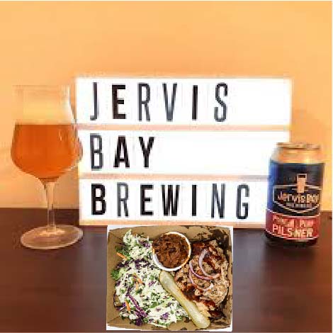 Jervis Bay Brewing & Black Sheep smoked meats - July 2