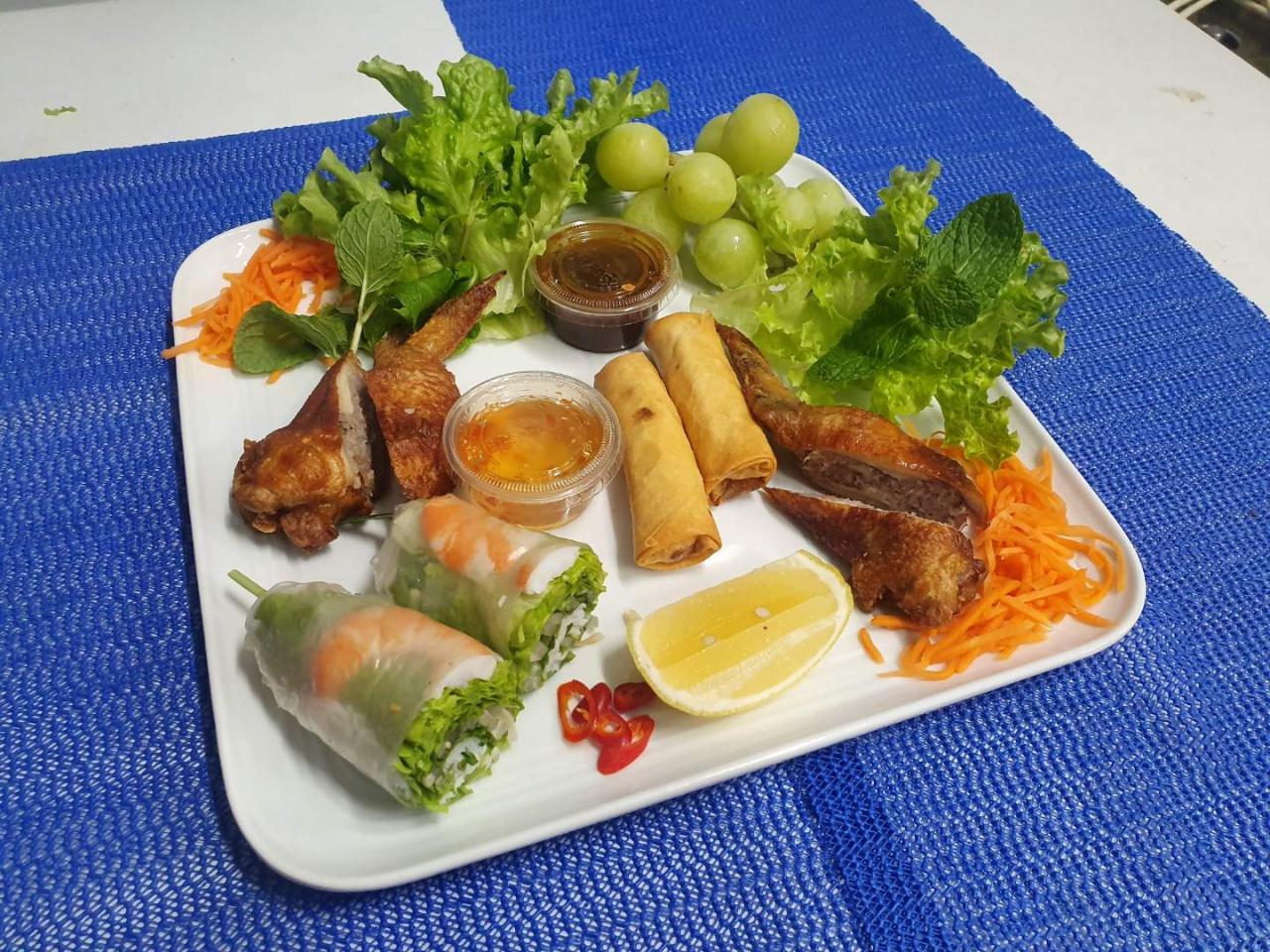 Ms Pho Vietnamese platter 