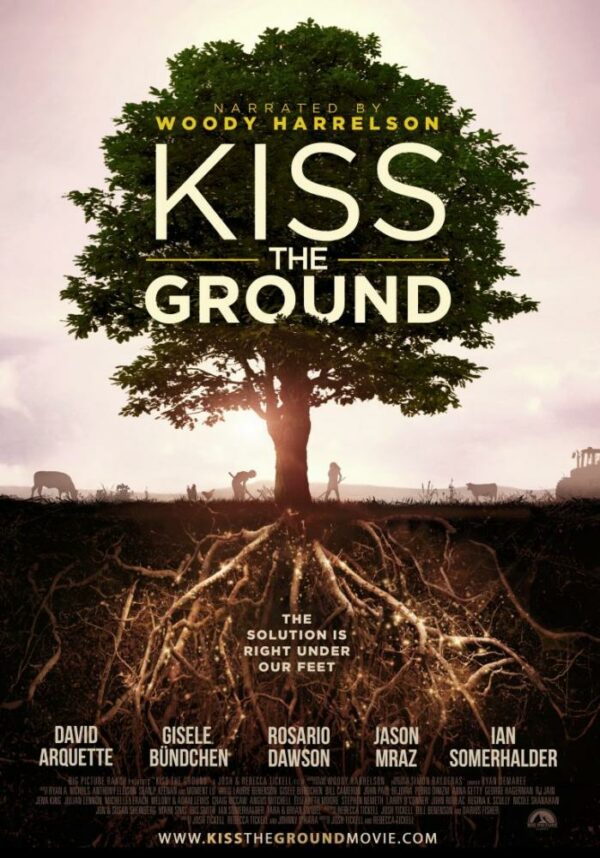 Outdoor screening of kiss the ground