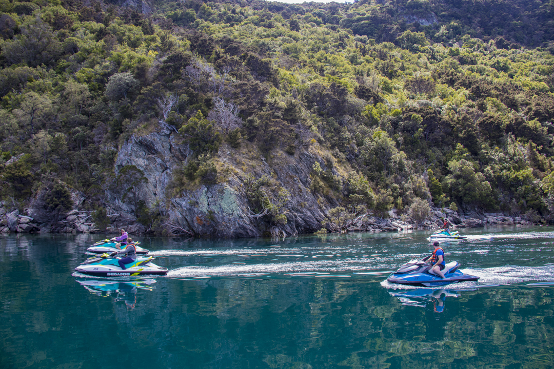 3.5 Hour Jet Ski Tour | Mou Waho Island