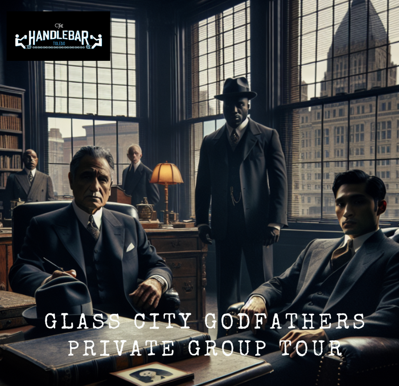 Glass City Godfathers History HandleBar Tour - Private Group Tour (up to 16 riders)