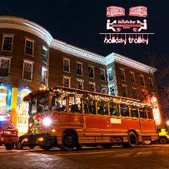 Trolley Tour - 10 Person HOLIDAY TROLLEY Tour (max 10 riders per trolley pod)