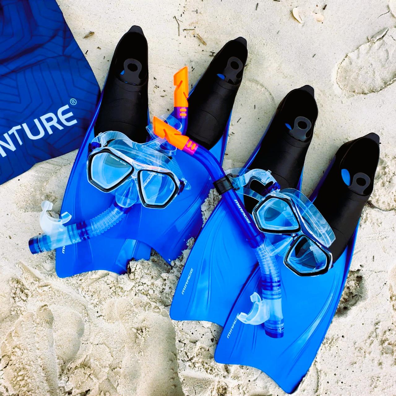 Snorkel Set Hire- Mask, Snorkel and Fins