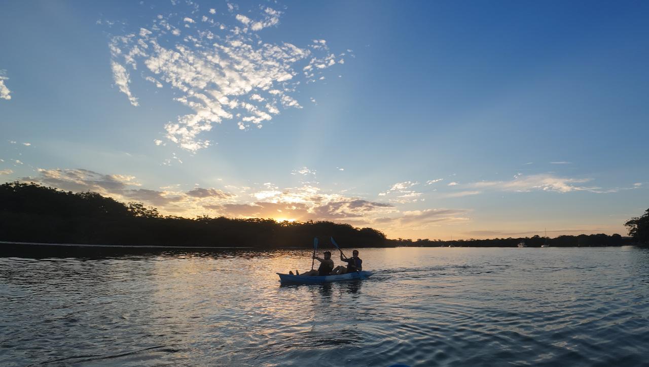 Sunset Guided Sit On Top Kayak Tour, Huskisson