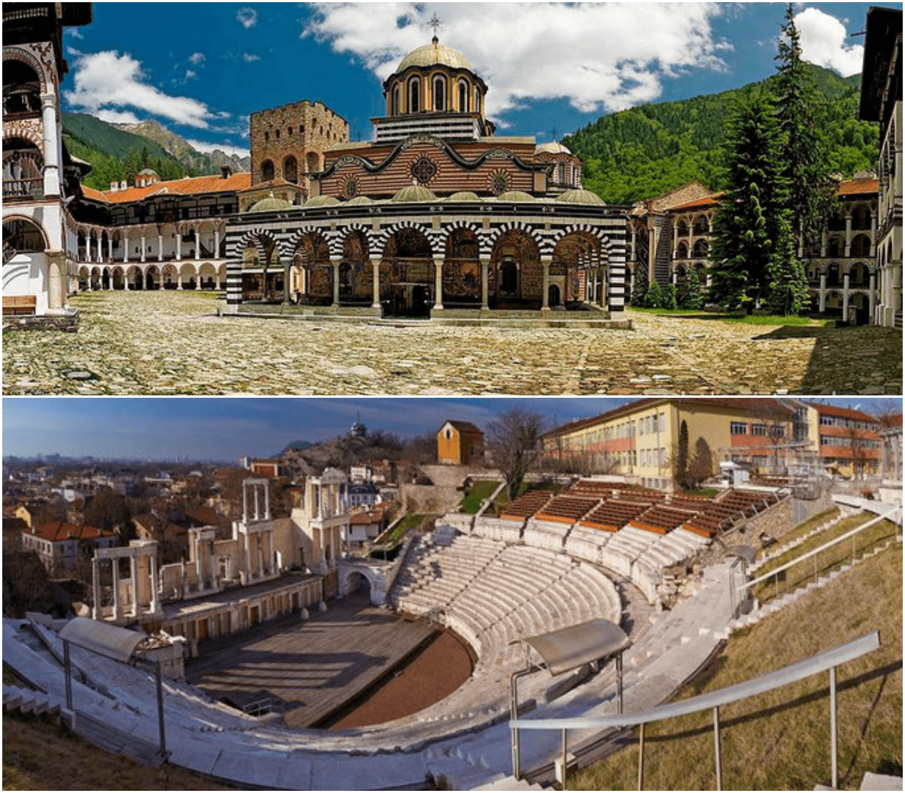 Rila monastery + Plovdiv city