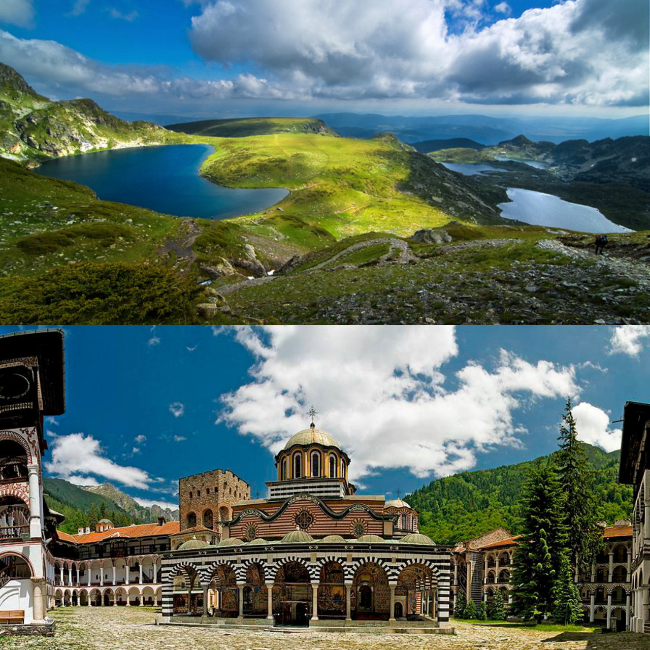 Rila monastery + 7 Rila lakes: Private transfer