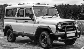 UAZ jeep (with roof) 2h Retro Car Tour