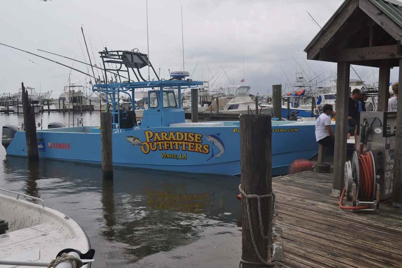 41' Blue Catamaran Capt. Scott (FUEL included)