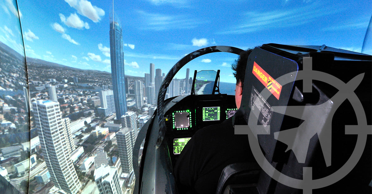 Simulator + Aerobatic Flight Package Gift Voucher Air Combat Centre