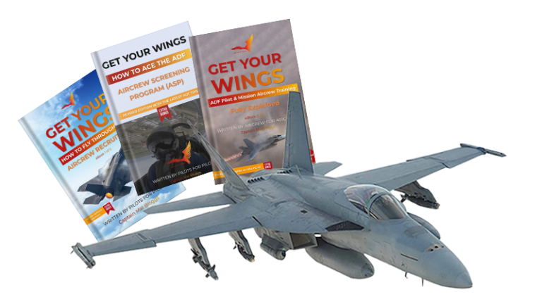 ADF Wings eBooks SPECIAL - F/A-18 Fighter Jet Simulator 60 min & 3 ADF eBooks Package Voucher Sydney