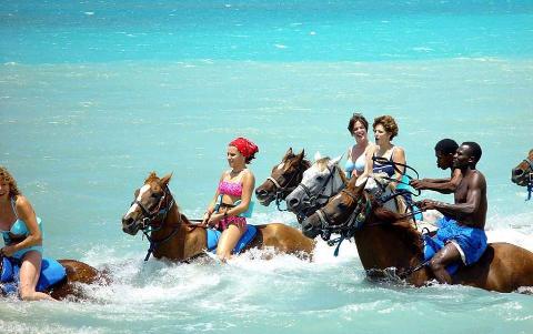 Blue Hole and Horseback Riding