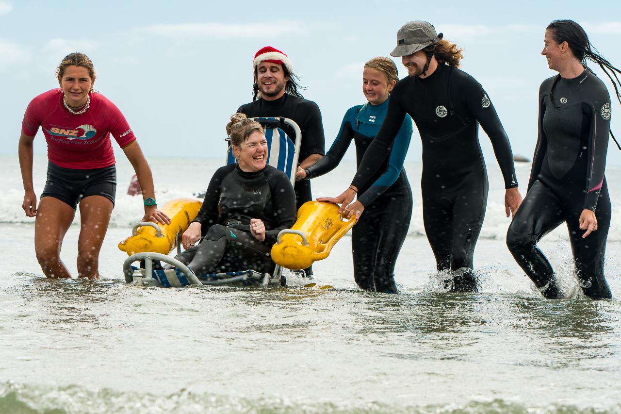 Adaptive Surf Day