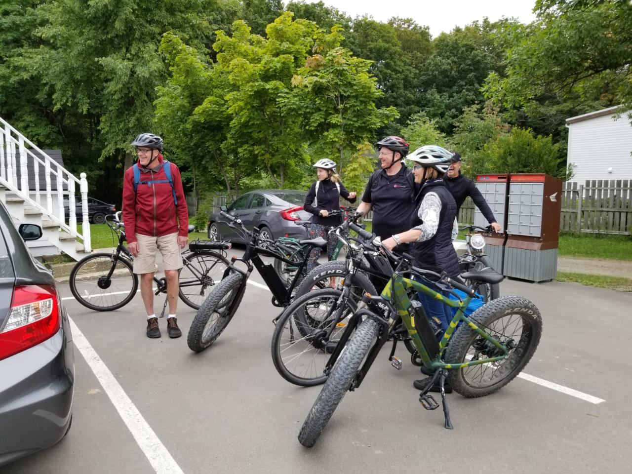 Visite guidée de l'Île d'Orléans en vélo électrique // Guided Ebike