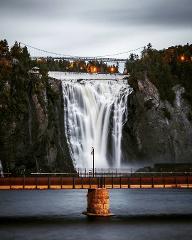 Quebec City: Montmorency Falls and Domaine Maizeret Guided Electric Bike Tour 