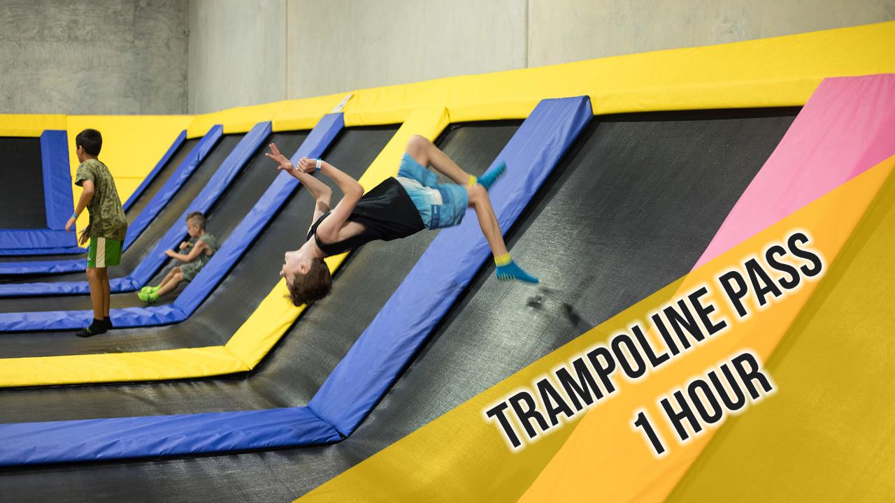 Trampoline Pass - 1 Hour - Revolution sports park - Newcastle Reservations