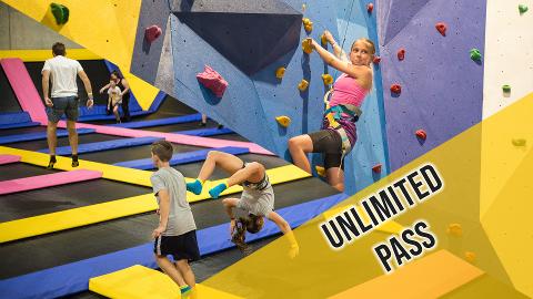Unlimited Pass - Revolution sports park - North Lakes Reservations