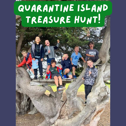 Quarantine Island Treasure Hunt-Kids-From PORTOBELLO