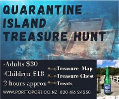 Quarantine Island Treasure Hunt-Kids-From PORT CHALMERS