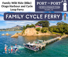 Family Wild Ride (Bike) Cycle Ferry-From Portobello