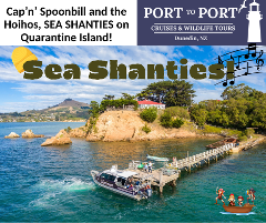 FERRY to SEA SHANTIES on Quarantine Island-From Portobello